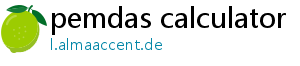 pemdas calculator